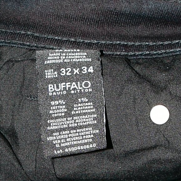 Dark blue NWT Buffalo Men's Jackson Straight Leg Jean‎ - Picture 14 of 14